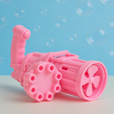 8028 8-hole Battery Operated Bubbles Gun Toys For Boys And Girls