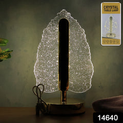 Premium Led Crystal Table Lamp With Usb Power
