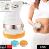 7293 Body Massager Shaping Machine Body Sculpting Massager With 3 Washable Pads Adjustable Speeds Electric Handheld Massager For Belly Waist Legs Arms Butt (1 Pc)