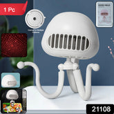 Rechargeable Handheld Mini Projector Fan (1 Pc)