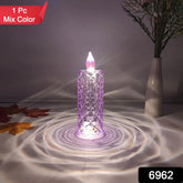 Candles For Home Decoration Crystal Candlelight (1 Pc Multicolor)