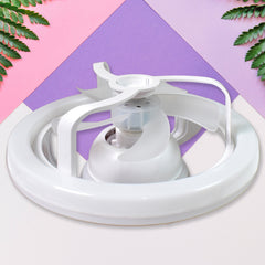 360 Rotation Ceiling Fan Light Smart Fan With Remote Control (1 Pc)