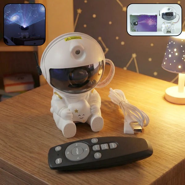Premium Astronaut Galaxy Projector Night Light With Remote Control