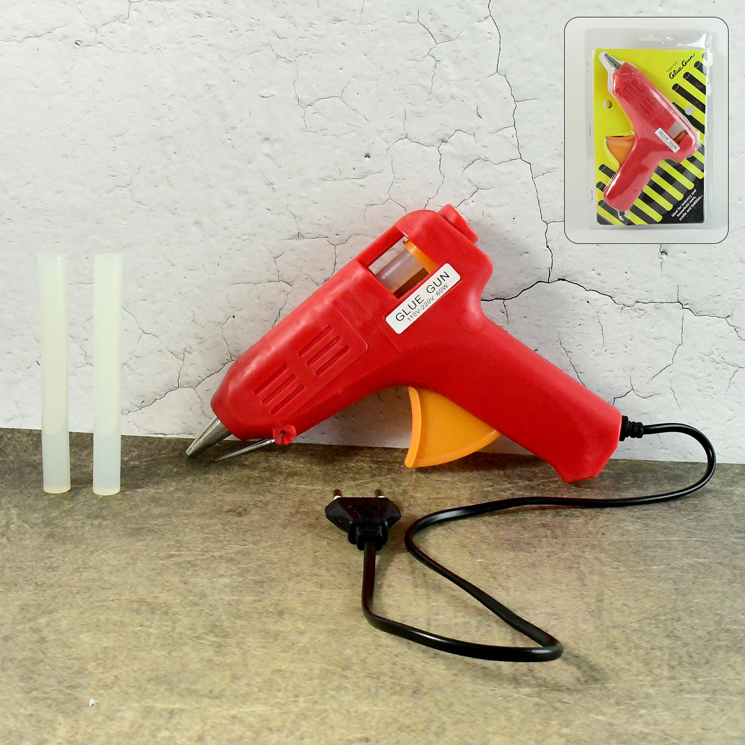 Professional 60 Watt With Hot Melt Glue Stick  On  Off Switch (1 Pc)